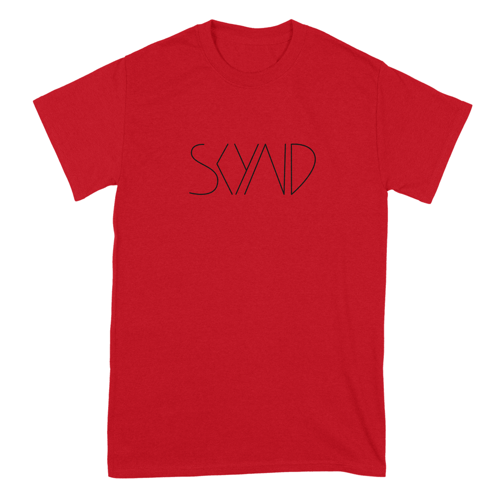 Skynd Embroidered Red | T-Shirt