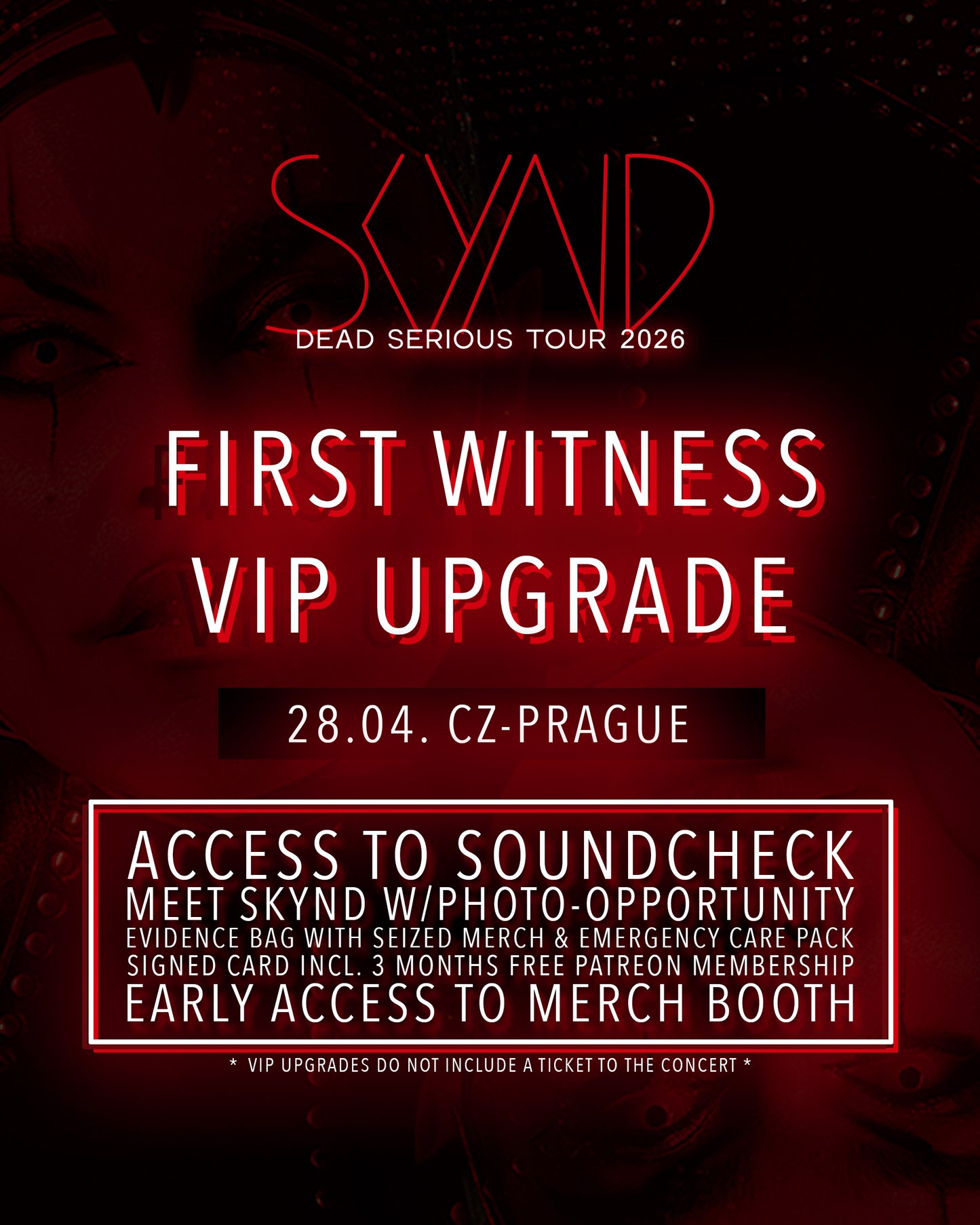 First Witness VIP Upgrade | 28.04. CZ-Prague